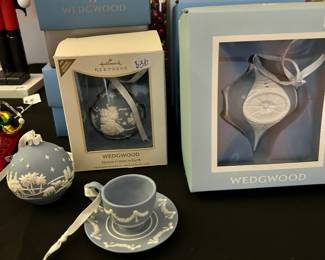 Wedgwood Christmas ornaments