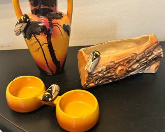 Saint Jean du Desert cicada majolica 