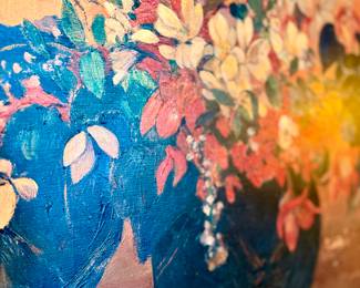Gauguin "Vase of Flowers" closeup