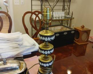 Wedgewood lamp