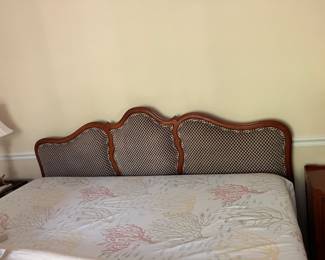 John Whitcombe. The bed is for sale, not the mattress. King size