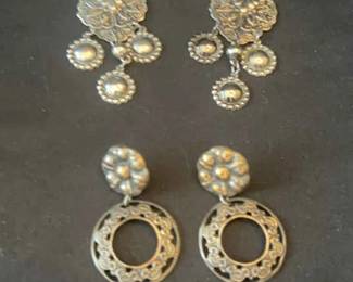 Beautiful Sterling Earrings