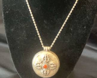 Tibetian Ghau Locket Pendant
