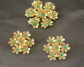 Vintage Coro Jewelry Set