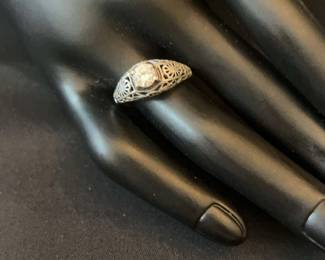 Vintage Art Deco Sterling Ring