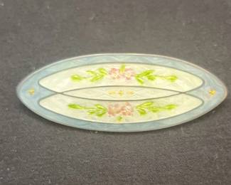 Genuine Cloisonn Brooch