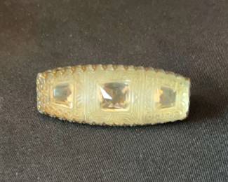 Victorian Vauxhall Glass Pin