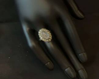 Beautiful Quartz Sterling Ring