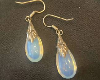 Beautiful Sterling Opalite Earrings