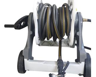 Garden Hose and Rolling Reel
