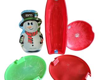 Snow Sleds Saucers Inflatable