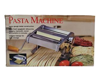 Kitchen Appliances Pasta Machine Maker Hand Crank Original Box