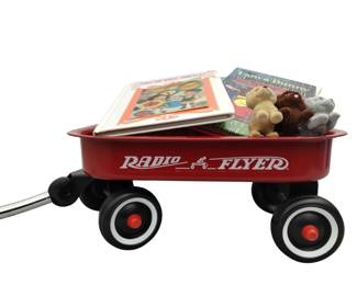 1970s Books Radio Flyer Wagon + Puppy in My Pocket