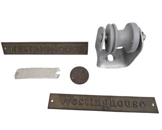 Westinghouse Electric Appliance Power Switch Nameplates Badge