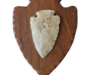 Arrowhead Mounted on Plaque