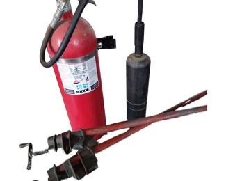 Fire Extinguisher Bar Clamps