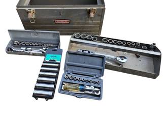 Craftsman Tools Only Sockets Drivers Deep Tool Box