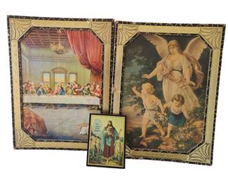 Funeral Home Church Christian Cardboard Wall Plaques