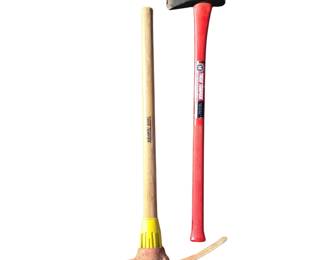 Tru Temper Pick Axe & Fiberglass Sledge Ax