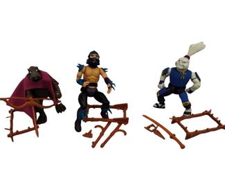 TMNT 3 SAMURAI Splinter Shredder Usagi Yojimbo