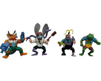 TMNT VILLIANS TriCeraton Scum Bag Genghis Frog Baxter