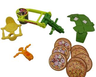 MNT Pizza Thrower & Retro Catapult Parts Teenage Mutant Ninja Turtles