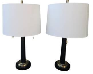 Modern Black Brass Table Lamps Contemporary