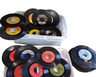 45s RPM Records Jukebox Led Zeppelin Wham! The Who