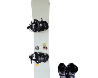 BURTON Snow Board 151cm Step Child Bindings DC Boots US10 EU43