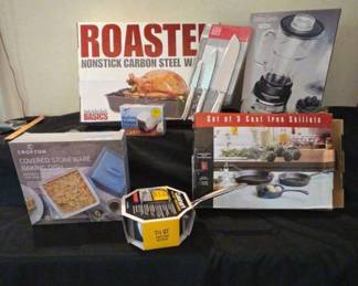 Crofton, Cuisinart Cast Iron And More NIB