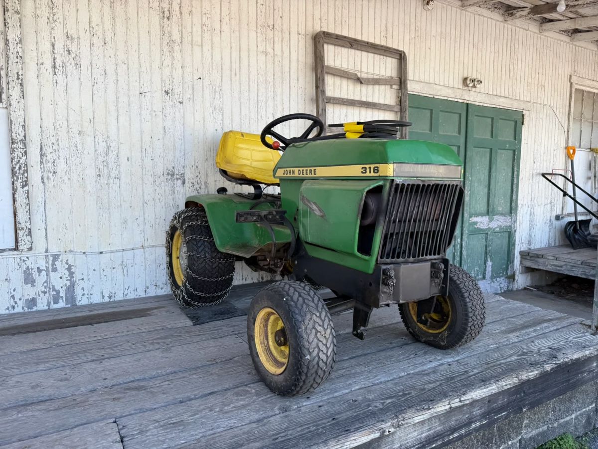 John Deere mower