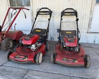 Push mowers