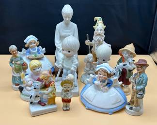 Precious Moments And and Other Assortment Of Figurines 