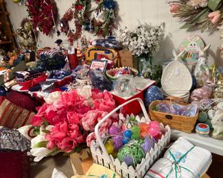 We couldn't leave out Easter...bunnies, eggs, flowers, wreaths, and more.