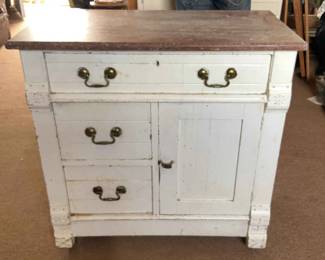 Vintage Wood Dresser
