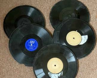 Vintage Antique Diamond Discs