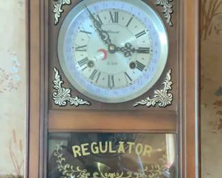 Vintage Regulator Wall Clock