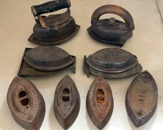 Antique Cast Iron Sad Irons
