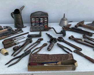 Antique vintage Automotive Tools.