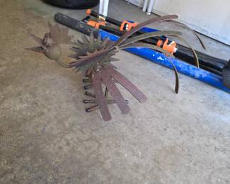 Crazy metal chicken!