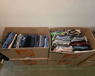 Lots of Vintage clothing!