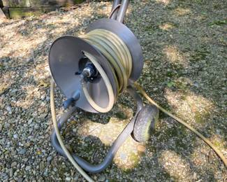 Heavy Duty hose reel.
