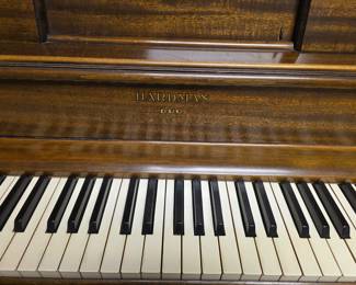 Hardman Duo Player Upright Piano - Made in USA- Mahogany