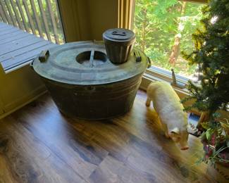 Antique Vintage No-Rub Washer Washing Machine Copper Wash Columbus Oh.