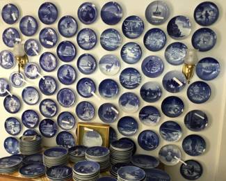 Royal Copenhagen and Bing and Grondahl Christmas Plates (1890’s - 2020’s) 