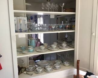 Butler’s Pantry Filled with Accoutrements of Fine Dining
