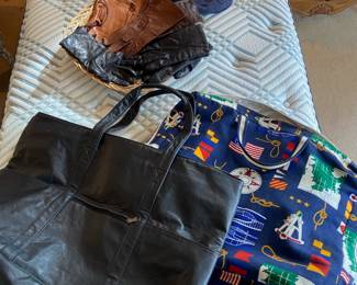 Assortment of Purses, Women’s Leather Gloves