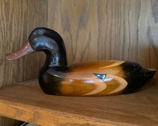 Carved Wood Duck Decoy