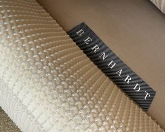 Bernhardt Cream Upholstered Love Seat