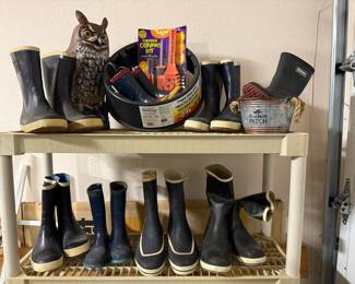 Assortment of Rain Boots 